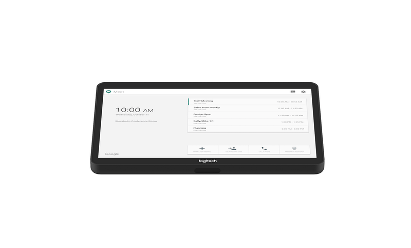 Logitech Large Room Solution with Rally Plus and Tap for Google Meet – Complete Video Conferencing System