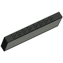 Middle Atlantic Network Switched ZeroRU PDU, 15A, 120V, 8 Outlet - TAA Compliant Middle Atlantic