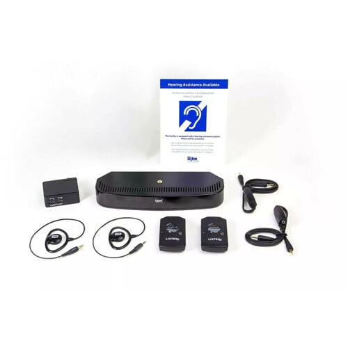 Listen Technologies LS-93-01 ListenIR Advanced iDSP Level I System (North America)