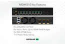 NETGEAR M4300 Series Managed Switch 10-Port 10G Layer 3 (MSM4310-100NES)