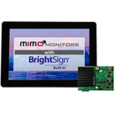 21.5" 1920x1080 Capacitive Touch  with Brightsign Built-in  Open Frame MIMO