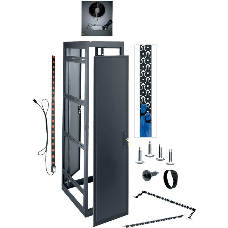 Middle Atlantic MRK-4431-AV-AB 22 Inch Wide Pre-Configured Rack Middle Atlantic