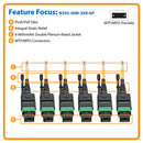Tripp Lite 30m MTP/MPO APC OS2 Singlemode 24-Fiber Trunk Cable