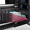 Tripp Lite MTP/MPO OM4 Base-8 Multimode Fiber Trunk Cable, 24-Strand, 61m Magenta (N858-61M-3X8-MG)