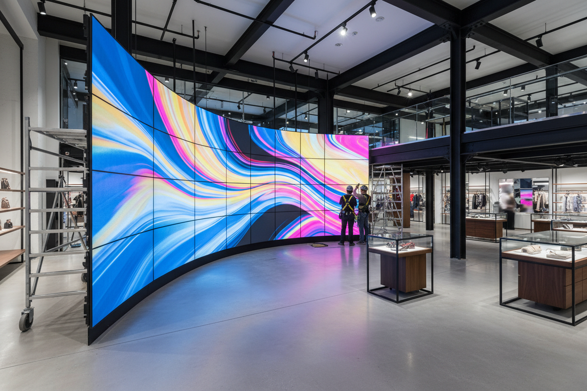 NYC LED retail installation