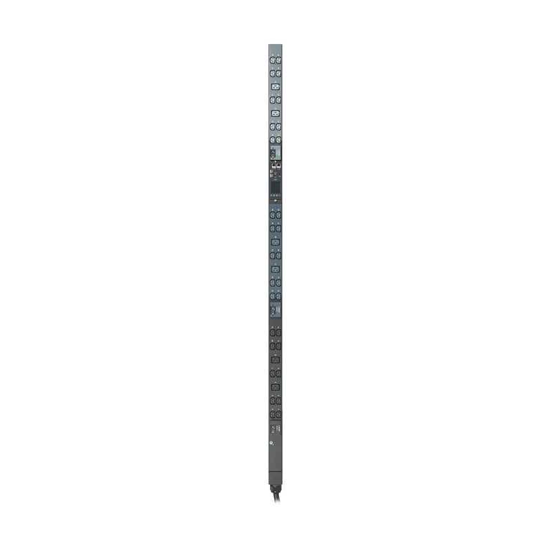 Eaton Tripp Lite 12.6kW 3-Phase Managed PDU with IsoBreaker, 36 Outlets, Gigabit, LCD, 0U Vertical, TAA (PDU3EVSR1G60)