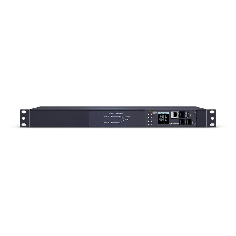 Basic Ats Rack Mount CyberPower PDU44006 Switched ATS Rackmount PDU 20A Dual Input – Avendor