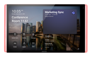 Crestron 10.1" Microsoft Teams Room Scheduling Touch Screen with Light Bar, Black Smooth (TSS-1070-T-B-S-LB)