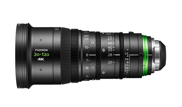 Fujinon XK6x20 20-120mm T3.5 PL Mount 4K Cinema Zoom Lens with Servo Drive