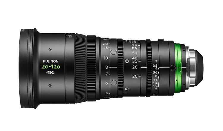 Fujinon XK6x20 20-120mm T3.5 PL Mount 4K Cinema Zoom Lens with Servo Drive