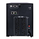 CyberPower Smart App Sinewave Mini-Tower UPS 1500VA/1500W with SNMP Remote Management (PR1500LCDN)