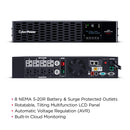CyberPower Smart App Sinewave Rack/Tower UPS 2200VA/2200W with Network Card (PR2200RTXL2UACN)