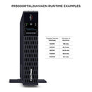CyberPower Smart App Sinewave High Voltage Rack/Tower UPS 3000VA/3000W, Line-Interactive, AVR, Network Card Included (PR3000RTXL2UHVACN)