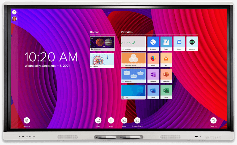 SMART Board SBID-MX265-V3 65-Inch Interactive Display with iQ