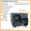 Tripp Lite PV2400FC PowerVerter 2400W 24V DC to 120V AC Inverter