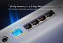 NETGEAR Orbi 870 Series Tri-Band Mesh WiFi 7 System with 21Gbps Speeds and 3-Pack Coverage (RBE873-100NAS)