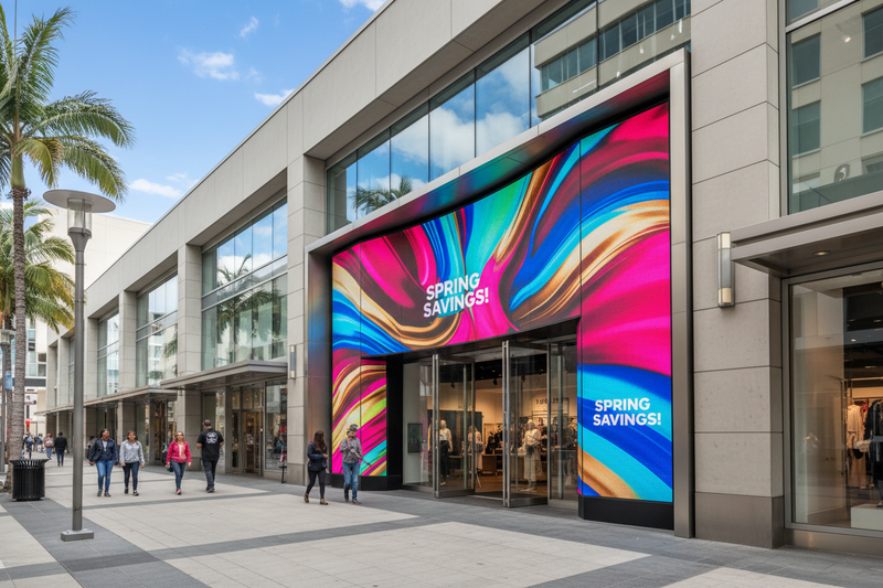 Retail LED Storefront