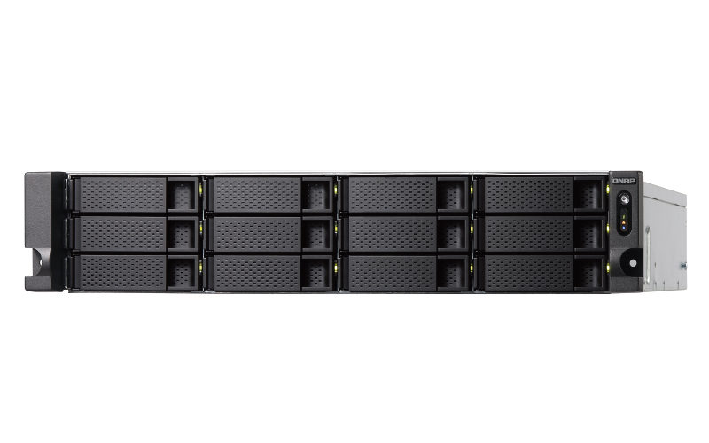QNAP TS-H1886XU-RP-R2-D1622-32G 18-Bay 2U Rackmount ZFS-Based SAN/NAS Storage System