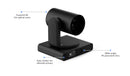 AudioCodes RXVCam70 4K Dual-Lens PTZ Camera for Medium & Large Meeting Rooms