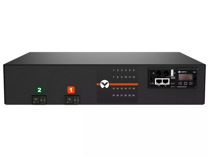 Vertiv Geist rPDU MNR3EDR6-24CF18-3TL6A0H10-S | 24-Outlets | Monitored | 2U | 230V | NEMA L6-30P