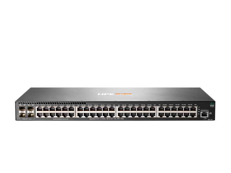 HPE Aruba 2930F 48G 4SFP+ Managed L3 Ethernet Switch (JL254A