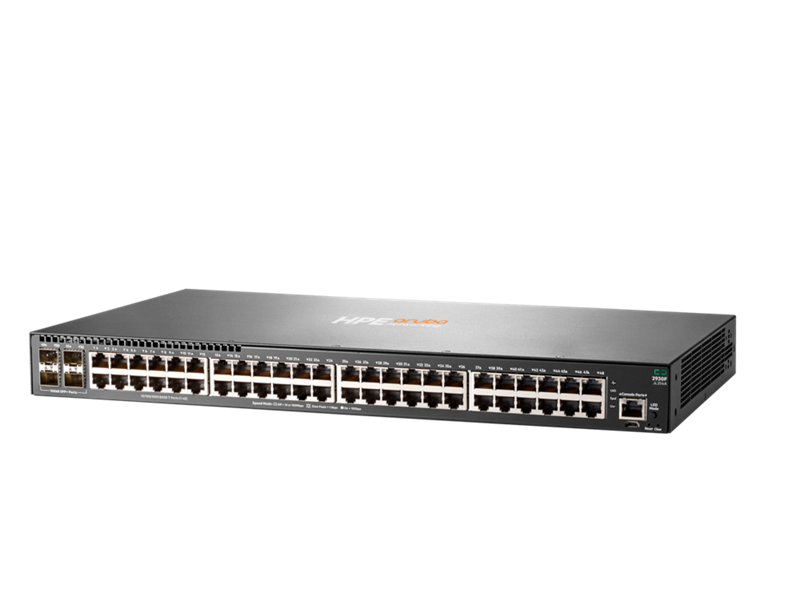 HPE Aruba 2930F 48G 4SFP+ Managed L3 Ethernet Switch (JL254A