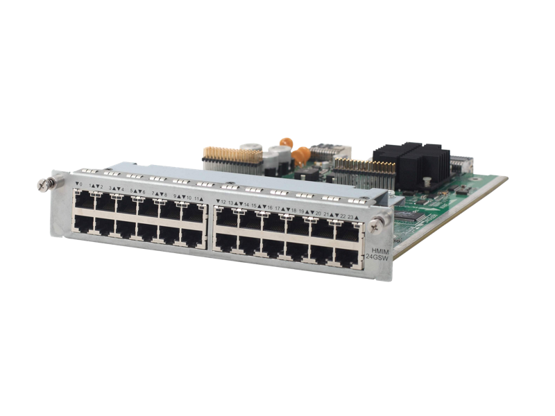 HPE Networking Comware MSR 24-Port Gigabit-T HMIM Module (JG426A)