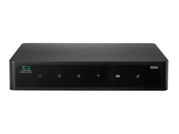 HPE Aruba Networking 9004 (US) Gateway – 4x GbE RJ45, 2K Clients, 32 APs