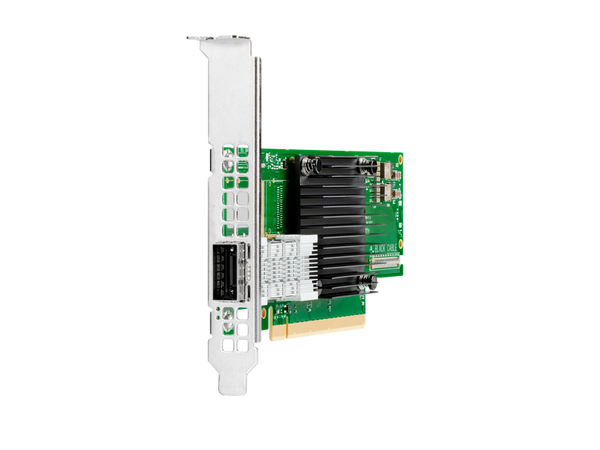 HPE InfiniBand HDR/Ethernet 200Gb 1-Port QSFP56 PCIe4 x16 Adapter (P23664-B21)
