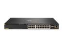 HPE Aruba Networking CX 6300M 24-Port Smart Rate 1/2.5/5GbE Class 6 PoE and 4-Port SFP56 Switch (JL660A)