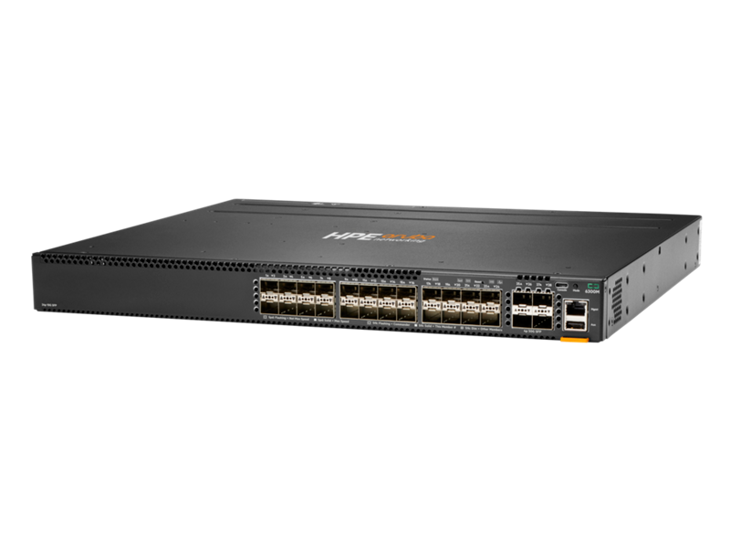 HPE Aruba Networking CX 6300M 24-port SFP+ and 4-port SFP56 Switch (JL658A)