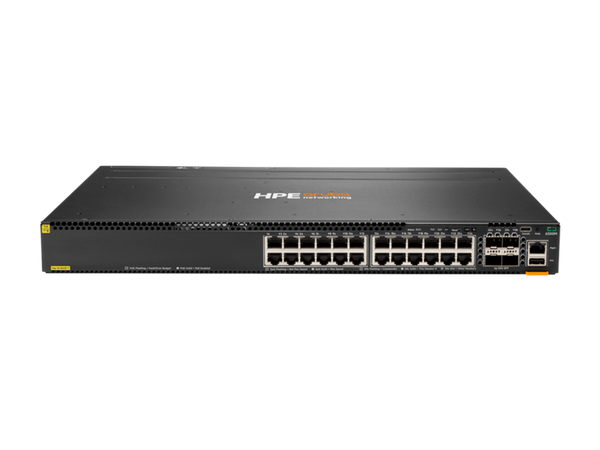 HPE Aruba Networking CX 6300M 24-Port 1GbE Class 4 PoE and 4-Port SFP56 Switch (JL662A)