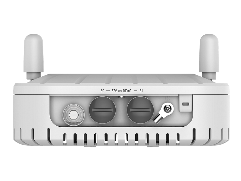 HPE Aruba Networking AP‑518 (JPF1) Dual Radio 4x4/2x2 Wi‑Fi 6 Hardened TAA Access Point with 6xRP‑SMA Connectors