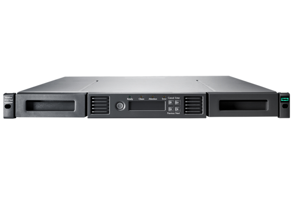 HPE Storage MSL 1/8 Tape Autoloader with 1x LTO-8 SAS Drive and 5x 30TB LTO-8 Cartridges