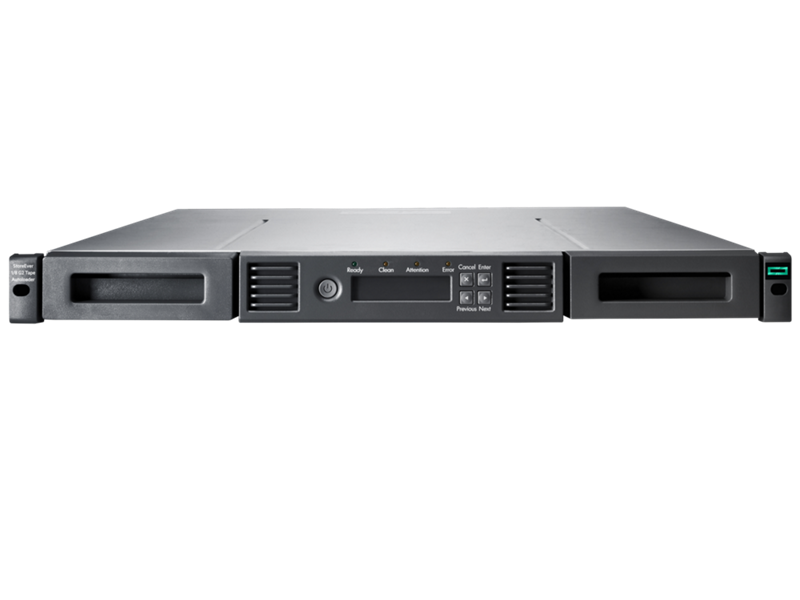 HPE Storage MSL 1/8 Tape Autoloader with 1x LTO-8 SAS Drive and 5x 30TB LTO-8 Cartridges