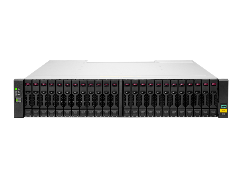 HPE MSA 2060 10GBASE-T iSCSI SFF Storage Array – R7J73B – 2U, 8-Port, Dual Controller