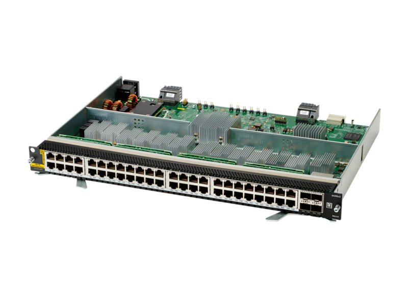 HPE Aruba CX 6400 48-Port Smart Rate PoE+ 4-Port SFP56 v2 Switch Module (R0X41C)
