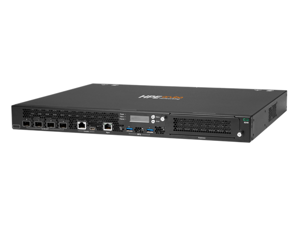 HPE Aruba Networking 9240 (JP) TAA 4xSFP28 1 Expansion Slot Campus Gateway