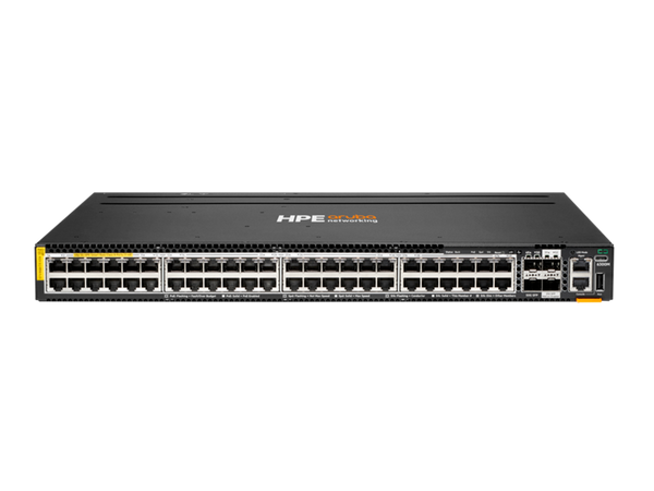 HPE Aruba Networking CX 6300M 48-Port Smart Rate PoE Switch with 4x SFP56 50G Uplinks (S0G04A)