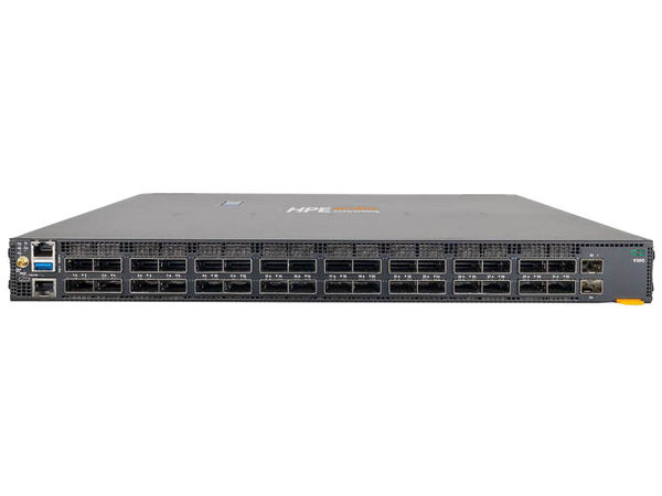 HPE Aruba Networking CX 9300S 32-Port 100G + 8-Port 400G B2F Switch Bundle (S0F87A)