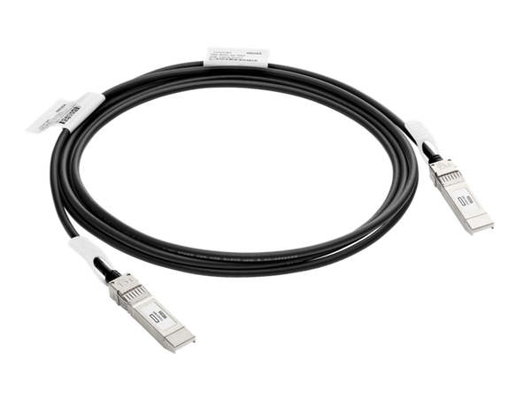 HPE Aruba Networking 10G SFP+ to SFP+ 3m Direct Attach Copper Cable (J9283D)