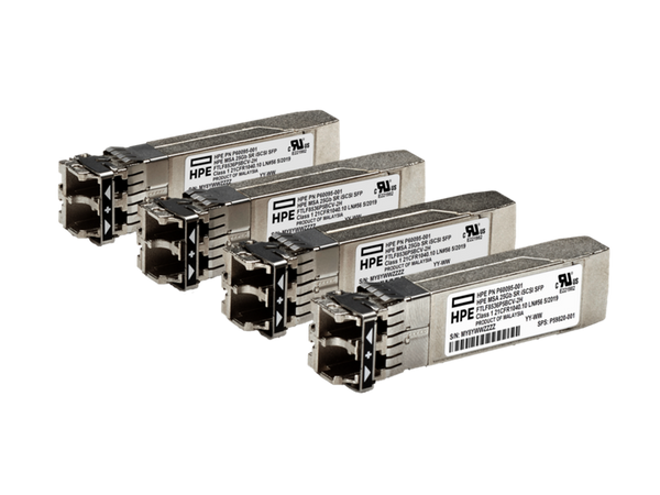 HPE MSA 25Gb SFP28 Short Range 4-pack iSCSI Transceiver (S0K91A)