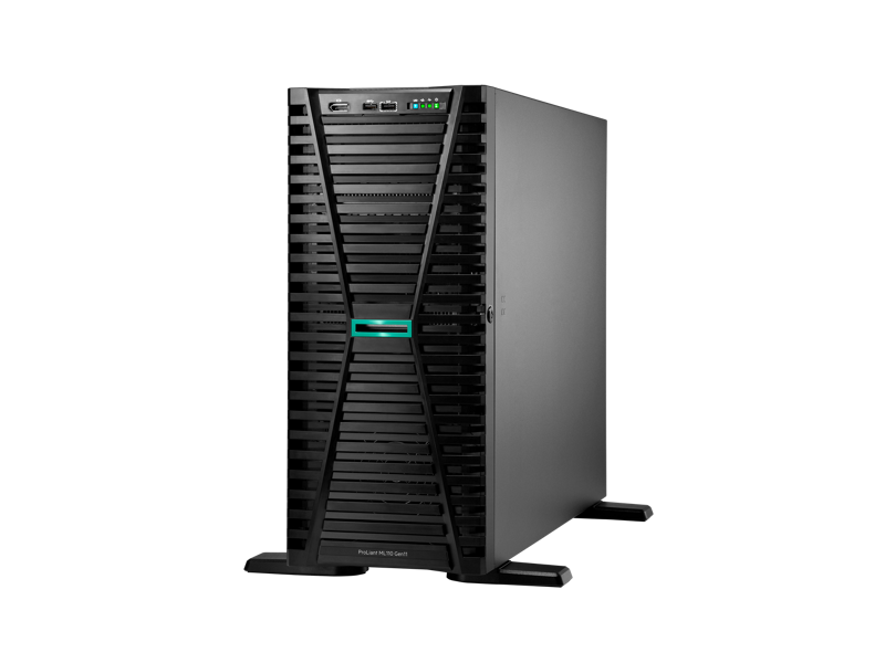 HPE ProLiant ML110 Gen11 4410Y 2.0GHz 12-Core 1P 32GB-R 8SFF MR408i-o 2x480GB SSD 2x800W PS Tower Server