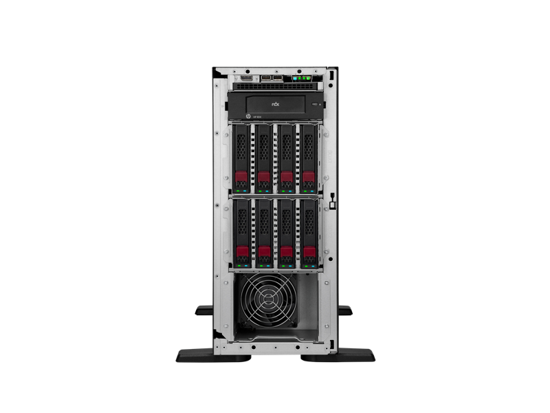HPE ProLiant ML110 Gen11 3508U 2.1GHz 8-Core 1P 32GB-R 4LFF MR408i-o 2x2TB HDD 2x500W PS Server