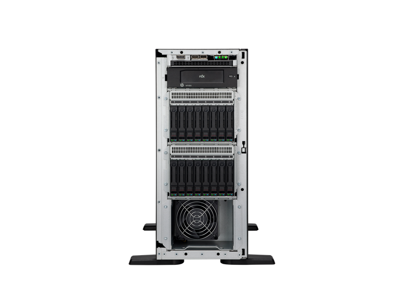 HPE ProLiant ML110 Gen11 Server Xeon Silver 4510 12-Core 32GB RAM 4TB HDD 2x500W RPS (P75329-005)