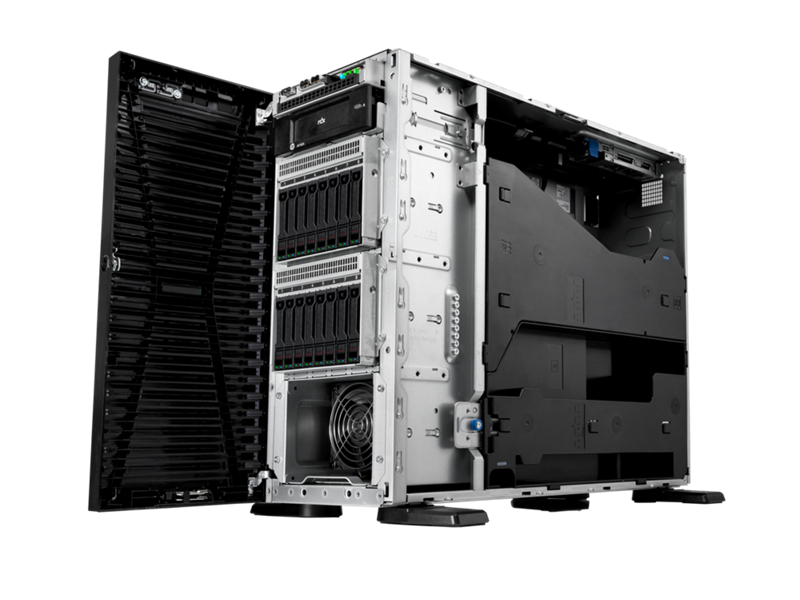 HPE ProLiant ML110 Gen11 3508U 2.1GHz 8-Core 1P 32GB-R 4LFF MR408i-o 2x2TB HDD 2x500W PS Server