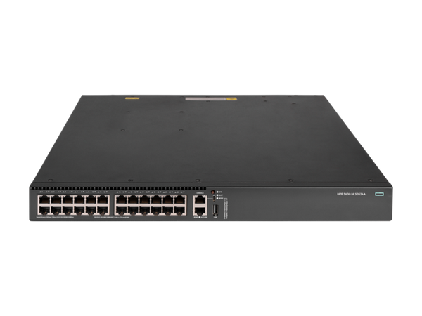 HPE FlexNetwork 5600HI 24-Port Multigigabit PoE8 Switch with 1 Expansion Slot (S0S34A)