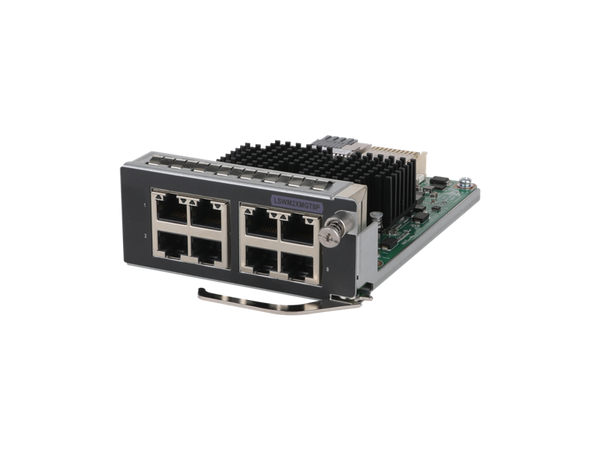HPE Aruba Networking 12-port 10/100/1000BASE-T PoE+ / 12-port 1GbE SFP MACsec v3 zl2 Module