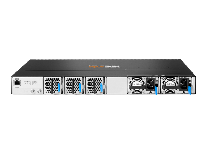 HPE Aruba Networking CX 8100 48x10G SFP+ 4x100G QSFP28 Switch with 3 Fans, 2 AC PSUs (R9W91A