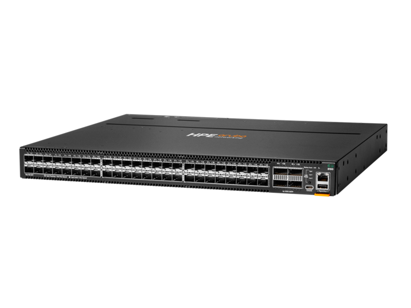 HPE Aruba CX 8100 48XF4C 48-Port 10G SFP+ 4-Port 100G QSFP28 Ethernet Switch – R9W96A